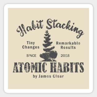 Habit Stacking (Atomic Habits - James Clear) Magnet